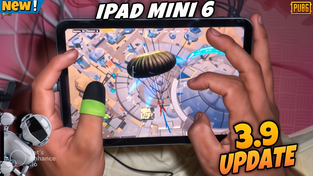 IPAD MINI 6 pubg handcam test 🔥 ️ IPAD MINI 6 PUBG GAMEPLAY 2025 🔥 ...