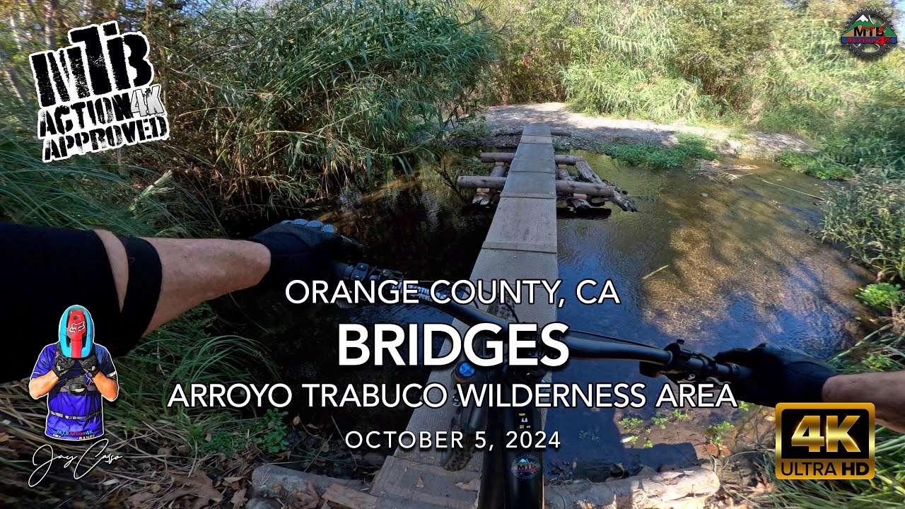 MTB Riding Arroyo Bridges, October 5, 2024