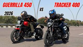 2026 Tracker 400 Vs Guerrilla 450 Performance Test