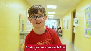 We’re excited for your child to start Kindergarten
