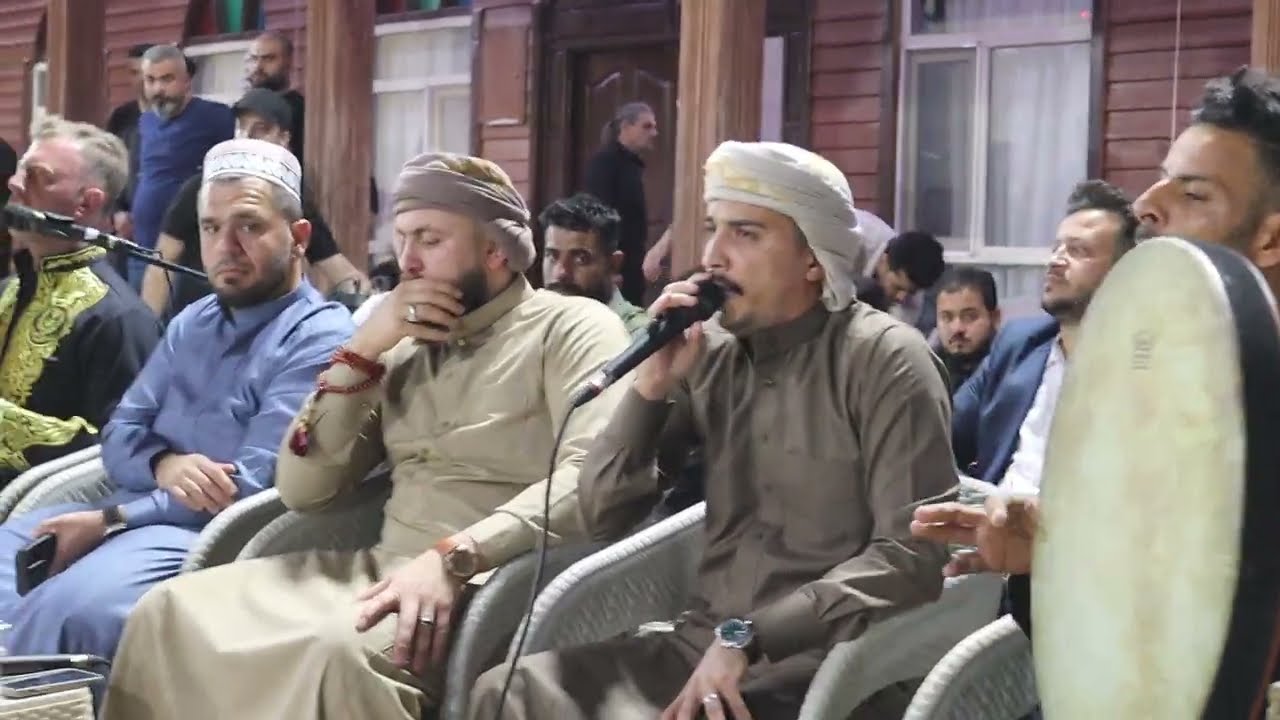 قصيدة الله الله يا مولانا محمد بالهدى جانا من  مجلس عزاء نجل الشيخ نهرو الكسنزان الحسيني