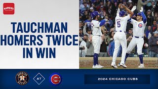 RECAP: Tauchman homers twice in win!