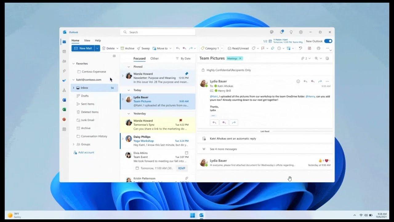 Виндовс аутлук. Новый Интерфейс Outlook. Microsoft Outlook Интерфейс. Thunderbird Интерфейс. Окно виндовс.