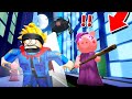 PIGGY INVADES JAILBREAK!! PIGGYS GLITCH INTO GAME TO DESTROY THE PIGGY EVENT IN ROBLOX JAILBREAK!!