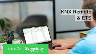 How to Use SpaceLogic KNX Remote in ETS | Schneider Electric