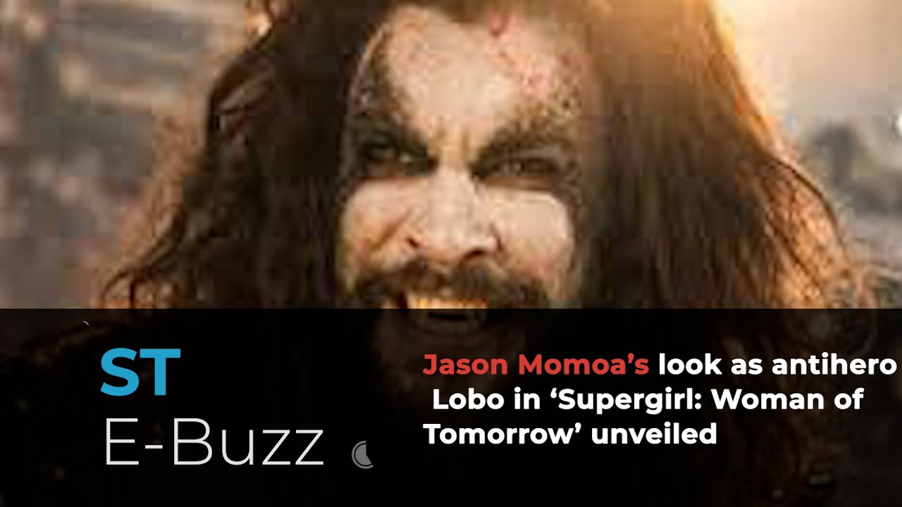 Jason Momoa’s look as antihero Lobo in ‘Supergirl Woman of Tomorrow’ unveiled