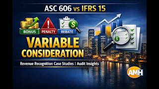 Variable Consideration Explained — ASC 606 vs IFRS 15 with 3 Real Audit Examples