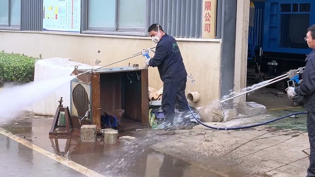 1400bar 85Lpm hydro blasting machine