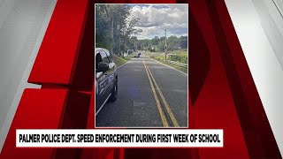 Police enforcing school zone speed limits
