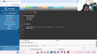PROGRAM C++ MENDEFINISIKAN STRUCT MAHASISWA (NAMA, NIM, NILAI), MENGGUNAKAN POINTER KE STRUCT