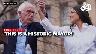 A New Era Alexandria Ocasio-Cortezs Full Speech At Zohran Mamdanis Inauguration