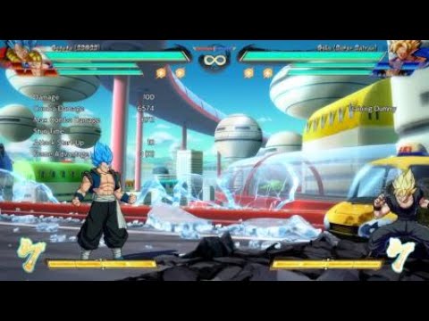 DBFZ Season 4 HARDEST COMBO in the game. Gogeta Tiger knee link X3 its back Stairway to heaven