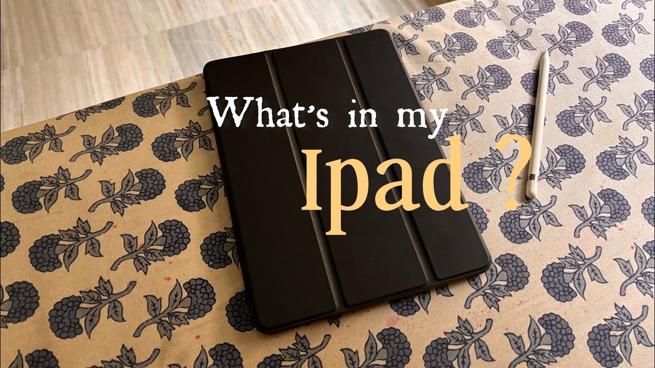 What’s on my Ipad? + Best apps on ipad for students 🍎