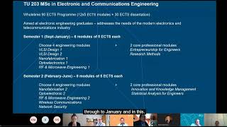 TU203 MSc Electronic & Communications Engineering