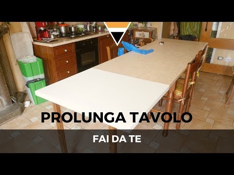 Video: Come Allungare Un Tavolo