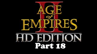 Age of Empires 2 HD Gameplay on HARD Part 18 Joan of Arc's Campaign, A Perfect Martyr