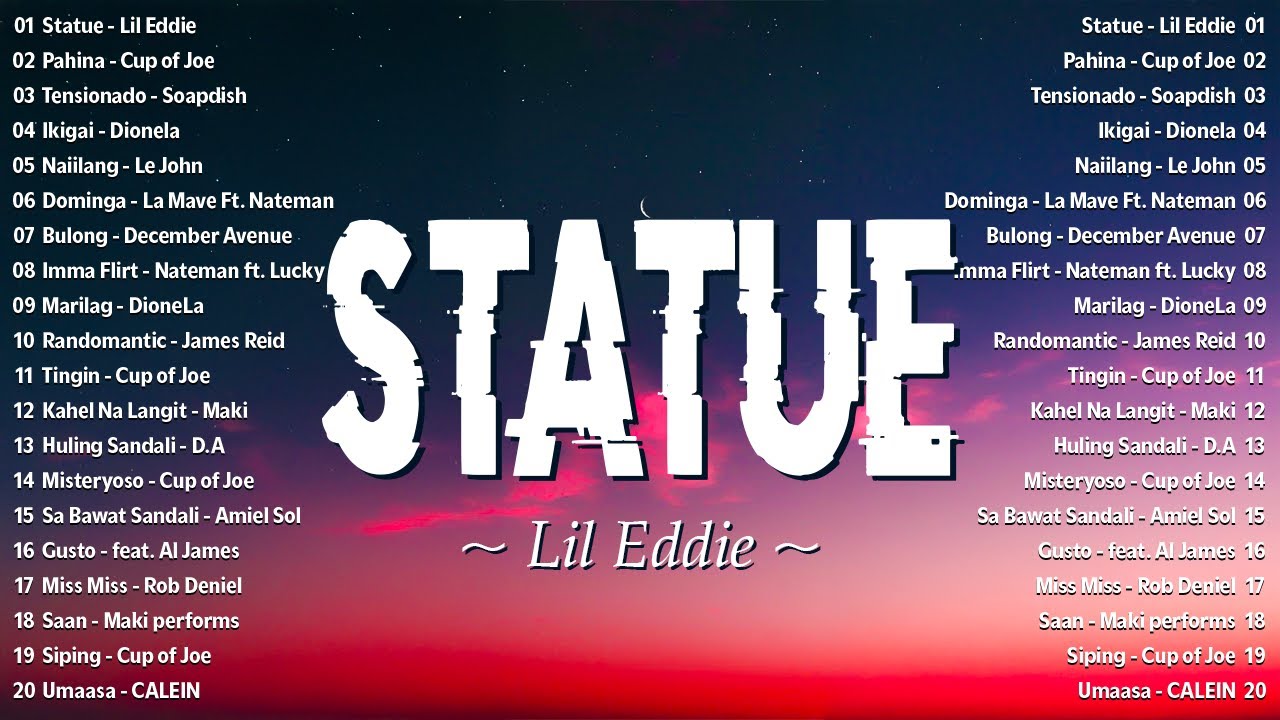 Statue - Lil Eddie (Cover with Lyrics | Lyric Video) | Top Hits OPM On Spotify 2025 - OPM Trending
