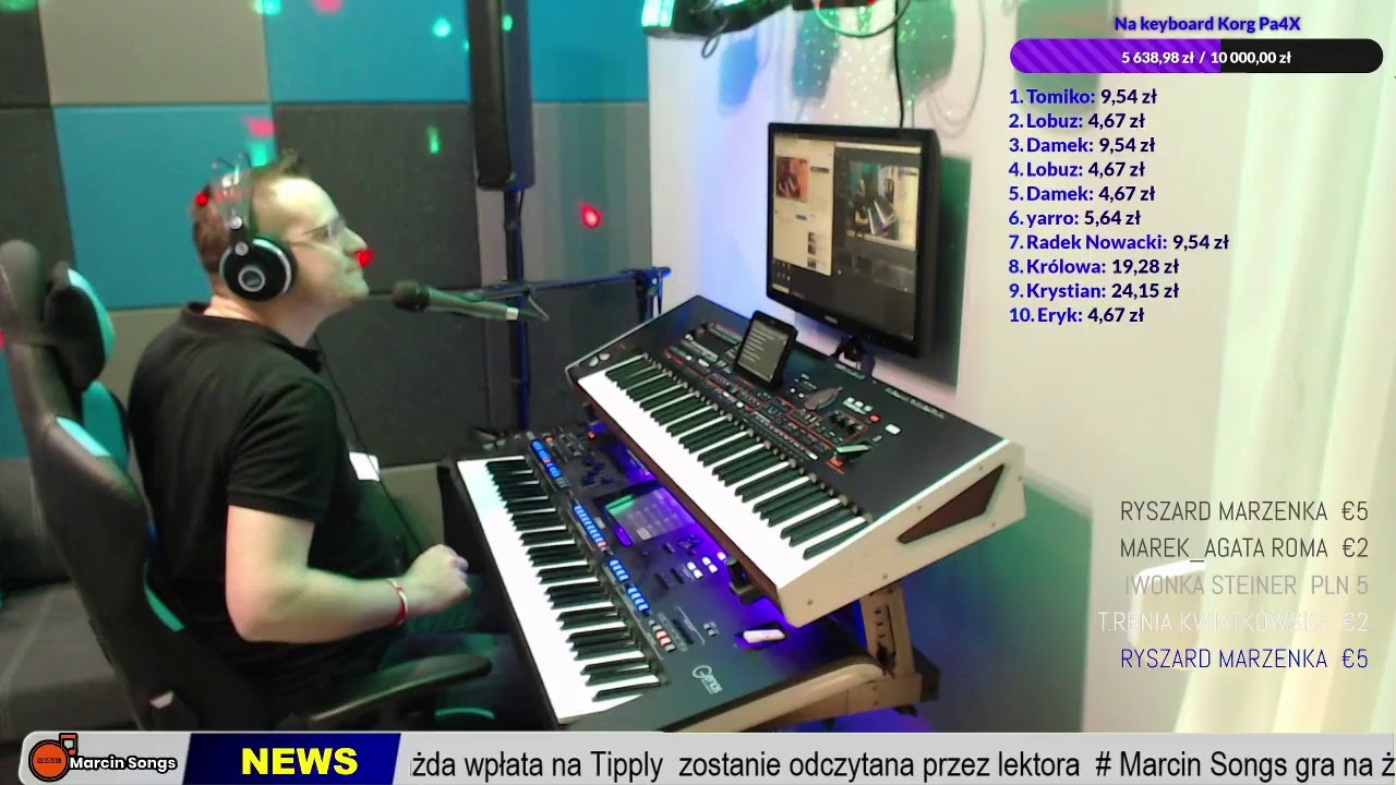 Marcin Songs NA ŻYWO - Disco Polo i Biesiada 05.03.2021