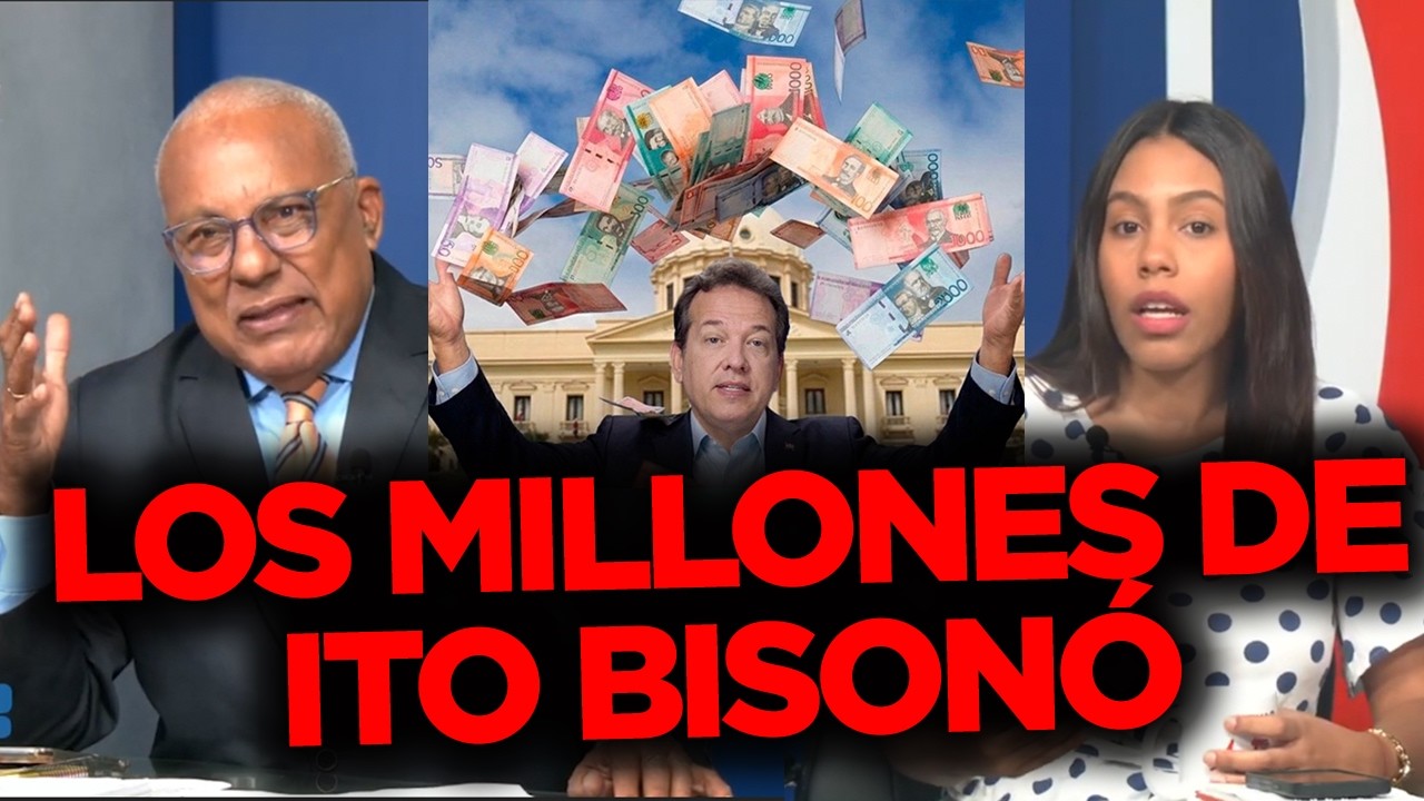 Ito Bisonó más de 136 millones en contratos en DOS MESES que lleva en MIVED