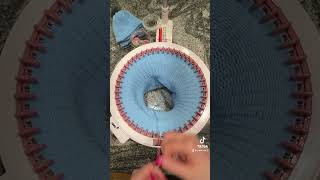 infant hat on the 48 needle circular knitting machine