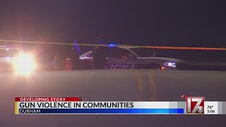 City leaders addressing gun violence in Durham communities