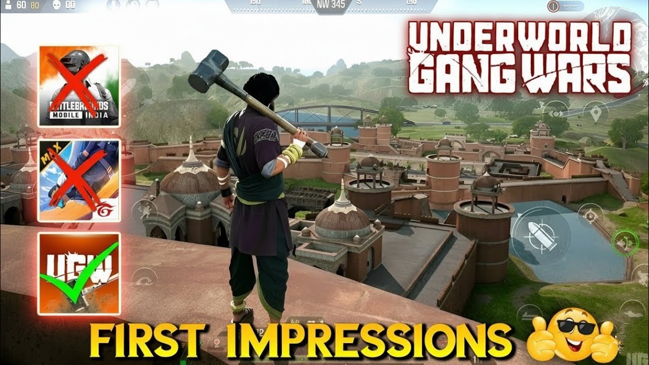 Better Than BGMI & FREE FIRE?🤔| UNDERWORLD GANG WARS | First Impressions On Indian Battle Royal Game