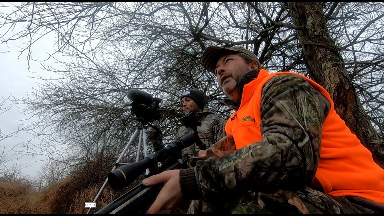 Doe and Big BUCK down, late season MUZZLELOADER hunt featuring FARMER