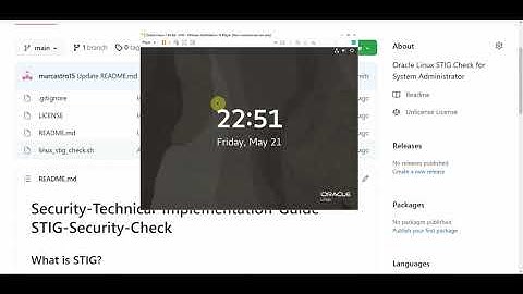 Oracle Linux STIG demo