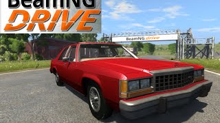 BeamNG DRIVE mod car Ford LTD Crown Victoria 1987