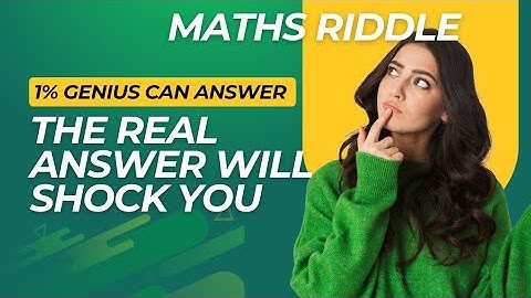 99% FAIL This Viral Math Riddle! 🤯 Are YOU Smart Enough? (IQ Test) #shorts