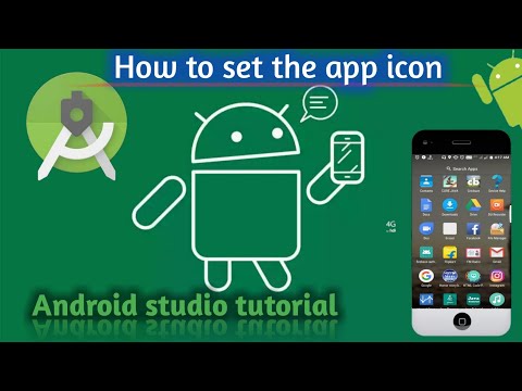 How to set the app icon for Android Application   Android Studio 3.0.2 Tutorial