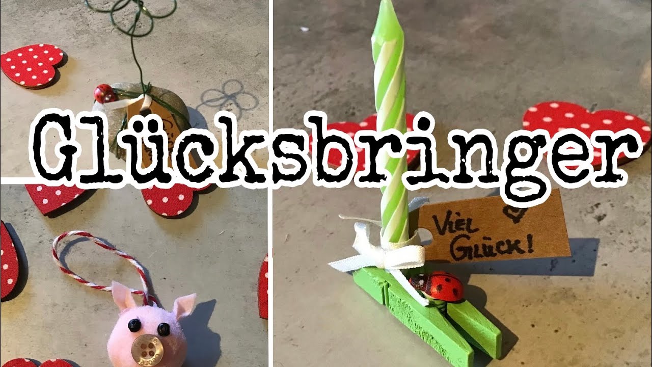 Kleine Glücksbringer basteln | Puzzle Flake