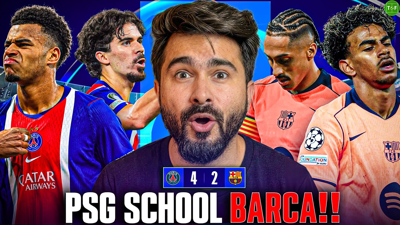 HUGE REALITY TEST FOR BARCA IN 4-2 PSG DEFEAT!
