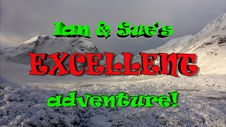 Ian &amp; Sue&#39;s Excellent Adventure· Hiking Scotland · Snowshoeing · Winter Munros