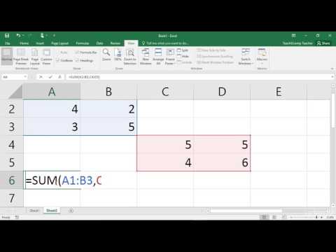 How To Ranged Formula Syntax in Excel