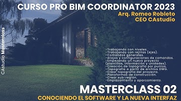 CURSO REVIT 2023 BIM COORDINATOR MASTERCLASS 02   COMANDOS ESENCIALES