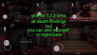 Granny buttery mod pack all death ending, but you can see yourself in nightmare