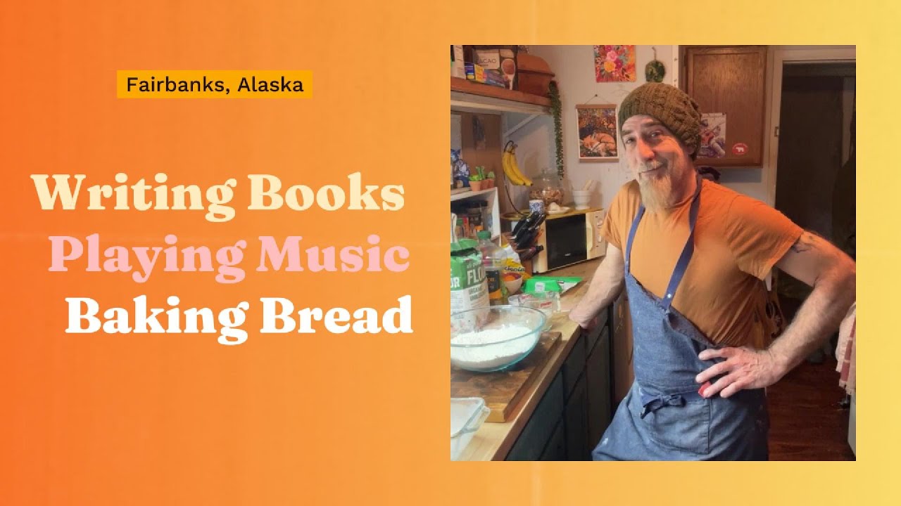 Chatting about my new book, new album, and baking bread Music Dave - Intergalactic Alaskan Folk