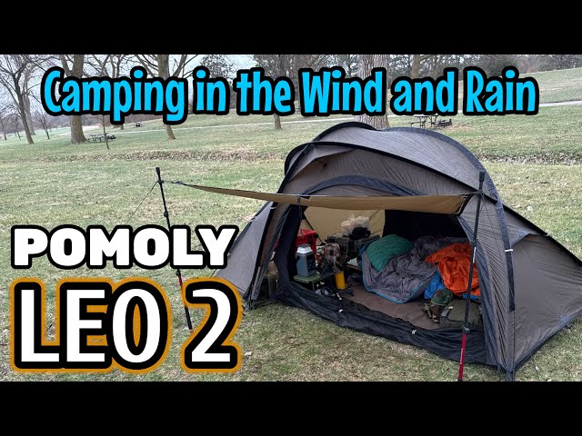 POMOLY Leo 2 Tent - Camping in the wind and rain. - YouTube