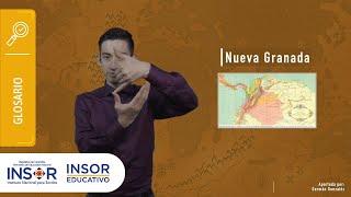 Vocabulary for Colombian Independence_Social Studies Glossary_In Colombian Sign Language