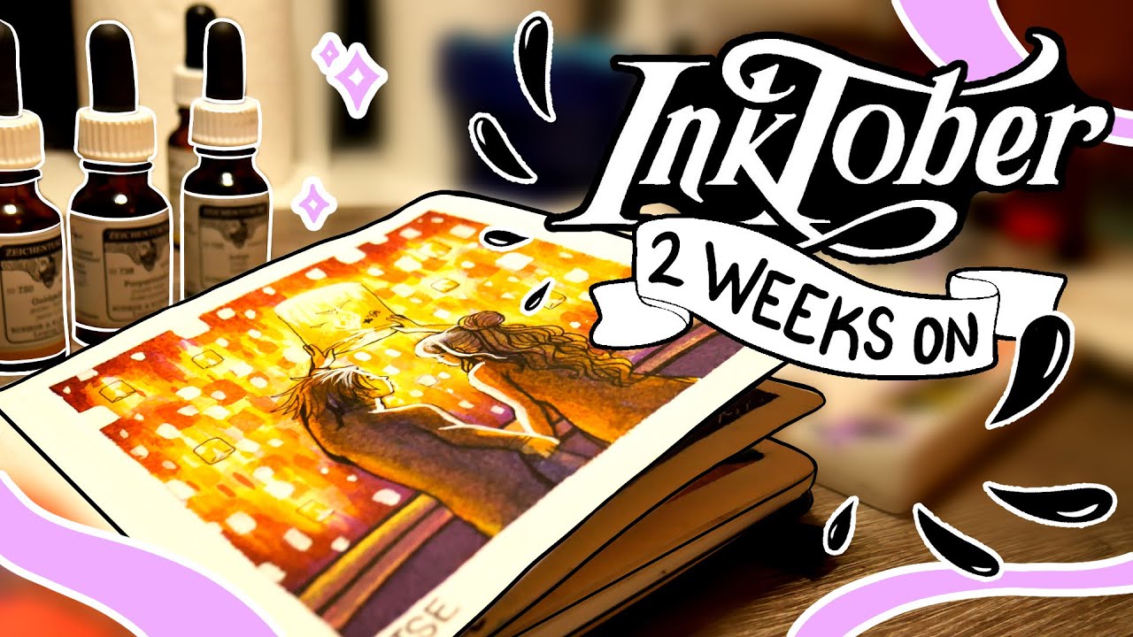 INKTOBER 2023 | 2 WEEKS into the CHALLENGE!