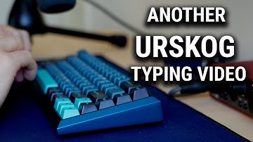 New color, switches and Urskog typing video