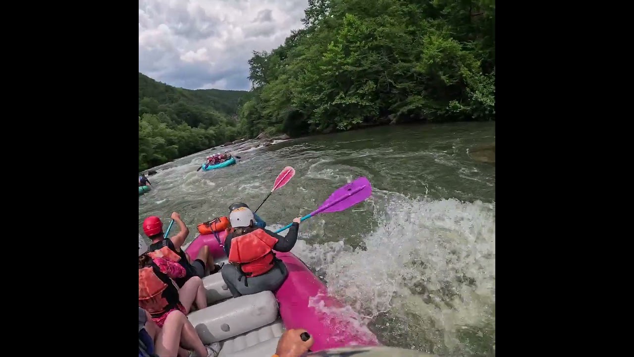 4th of July Ocoee River Rafting Play and Surfing 