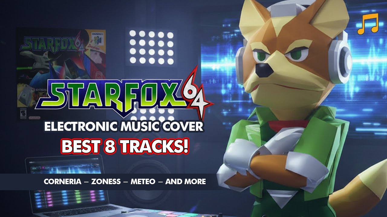 🎵STAR FOX 64 ELECTRONIC MUSIC COVER - BEST 8 TRACKS!
