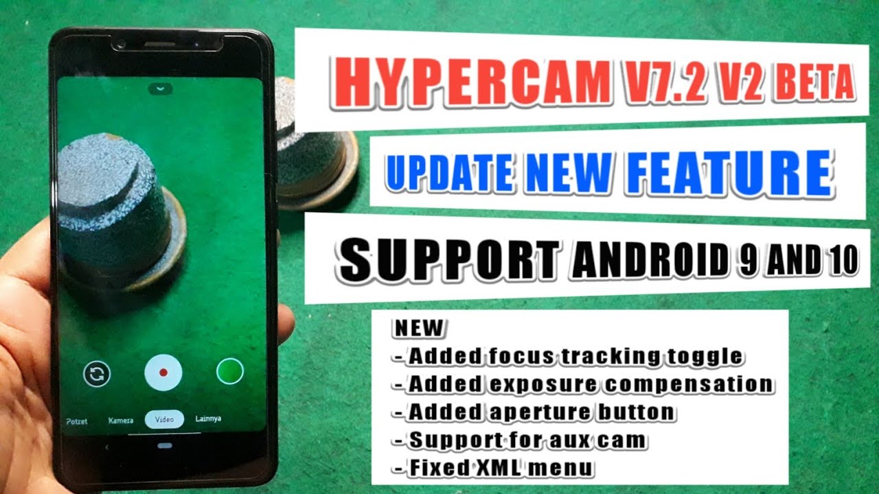 Gcam | HyperCam V7.2 V2 Beta1  New Feature Android Pie+