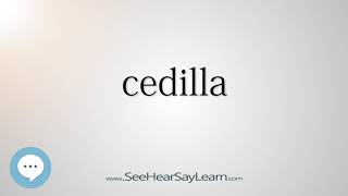 cedilla