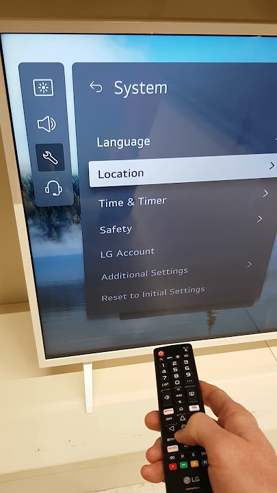 How to reset 2025 LG TVs