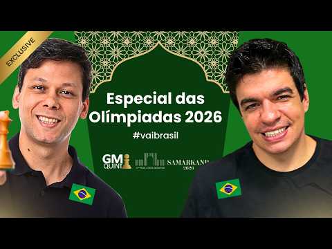 EXCLUSIVE - Daily Olympiad Bulletin with GM Rafael Leitão - Round 1: Brazil 2 vs. Botswana 2