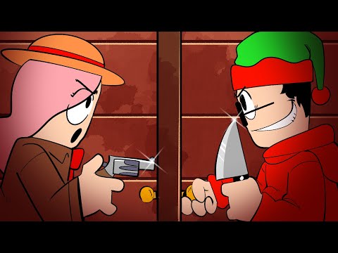 SERÁ QUE A GUIMA CONSEGUIU ESCAPAR do ERIK ASSASSINO? - Murder Mystery 2 Roblox
