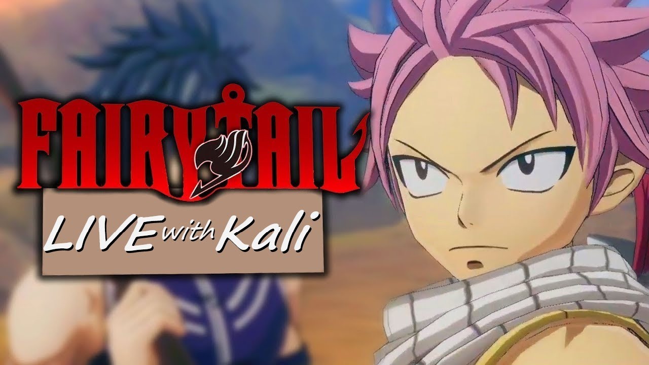 Fairy Tail JRPG LIVE with Kali - Part 1